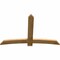 Ekena Millwork Bellingham Rough Sawn Timber Gable Bracket, Western Red Cedar, 72"W x 48"H x 2"D x 6"F, 16/12 Pitch GBW072X48X0206BEL00RWR - alternate 5